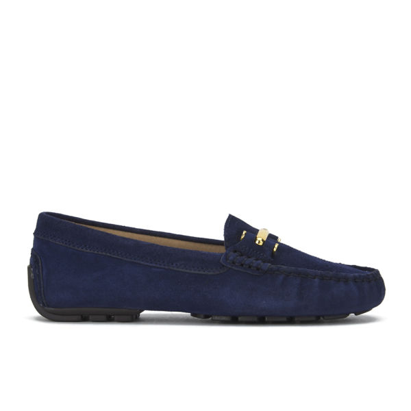 Lauren Ralph Lauren Women's Caliana Suede Moccasin Shoes - Modern ... Lauren Ralph Lauren Women's Caliana Suede Moccasin Shoes - Modern Navy: Image 1