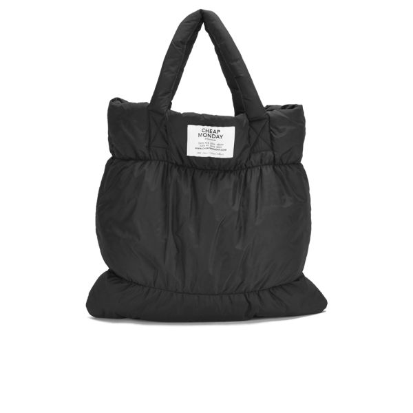 Cheap Monday Puffer Tote Bag - Black Womens Accessories | TheHut.com