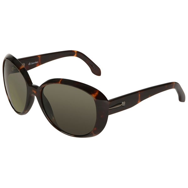 CK by Calvin Klein Women's Tortoiseshell Frame Sunglasses