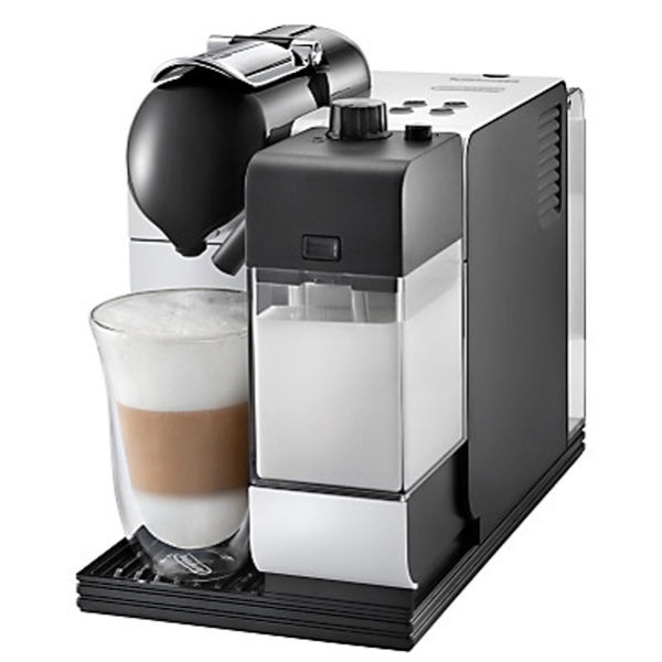 De'Longhi Nespresso Lattissima+ Capsule Coffee Machine Silky White