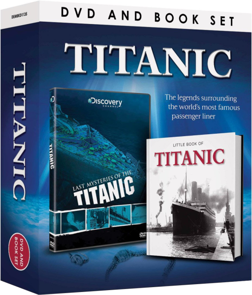 Titanic (Book and DVD Set) DVD Zavvi