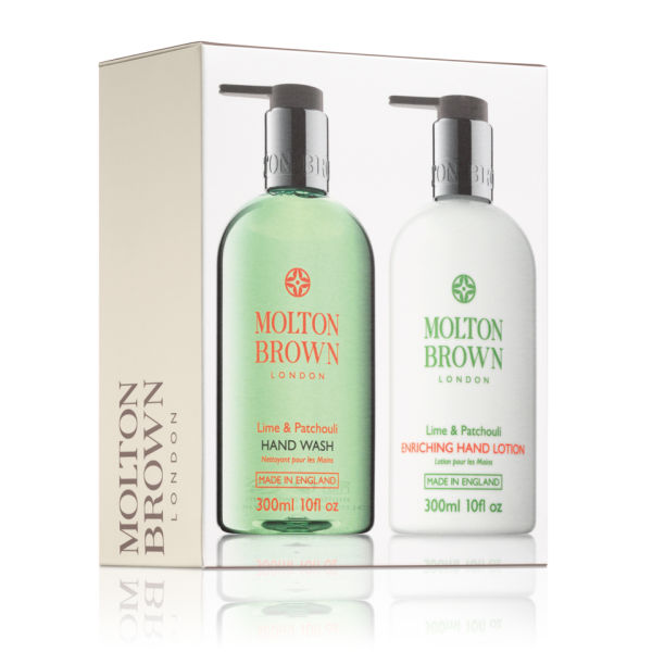 Molton Brown Lime & Patchouli Hand Duo (worth £36) Free Shipping
