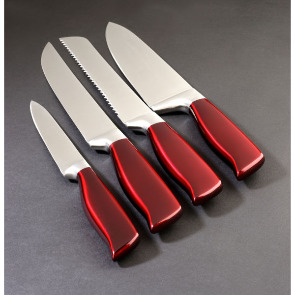 Russell Hobbs Jewel Crescent 5 Piece Knife Block Homeware