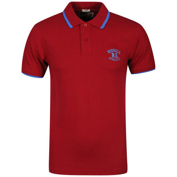 Russell Athletic Men's Biller Polo-Shirt - Red Sports & Leisure ...