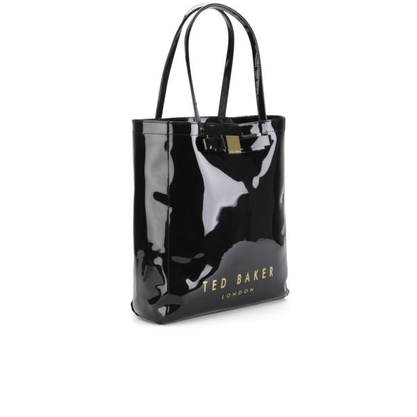 Ted Baker Women's Solcon Bow Plastic Large Tote Bag Black