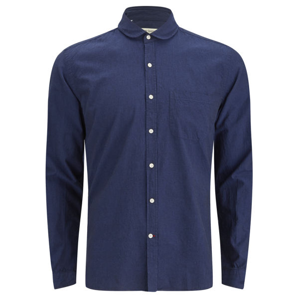 Oliver Spencer Men's Eton Collar Shirt - Luton Navy - Free UK Delivery ...
