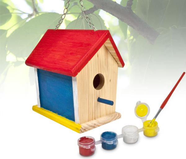 Paint Your Own Bird House IWOOT