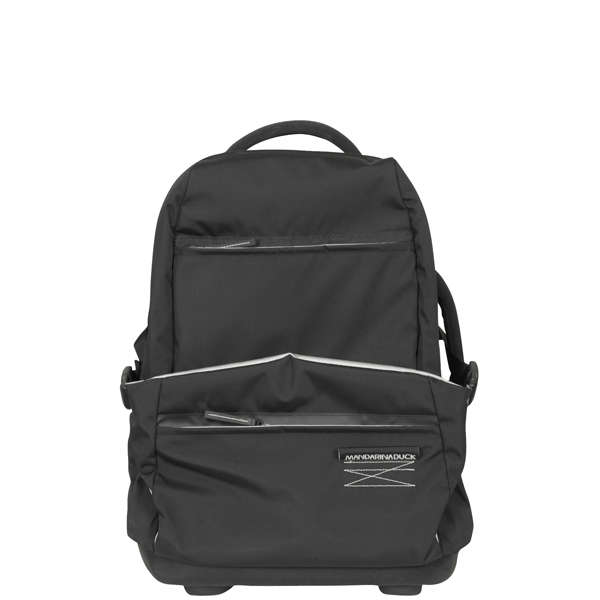 Mandarina Duck Isi 50Cm Trolley Backpack - Black Clothing | TheHut.com