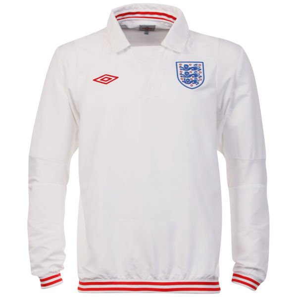 Umbro Men's England Football Icon Shirt - White Sports & Leisure ...