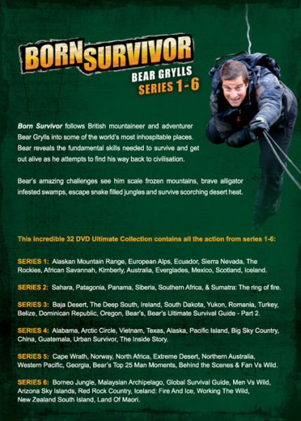 Amazoncom: Bear Grylls: Born Survivor - Complete Season