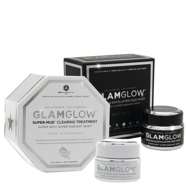 GLAMGLOW Mud Mask and Treatment Duo - FREE Delivery