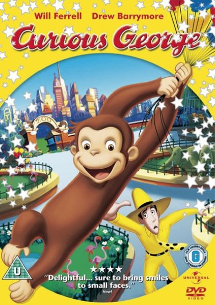 Curious George DVD | Zavvi