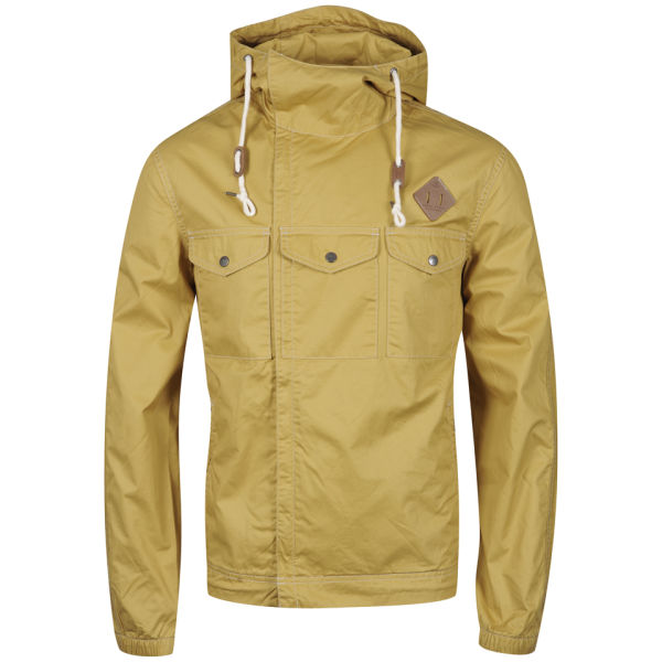 Urban Stone Men's Tri-Pocket Wind Cheater Jacket - Yellow Clothing | Zavvi