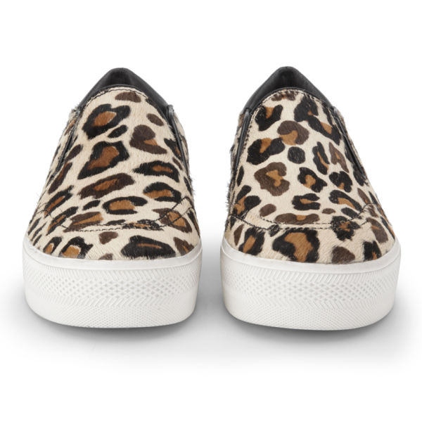 ash leopard print trainers