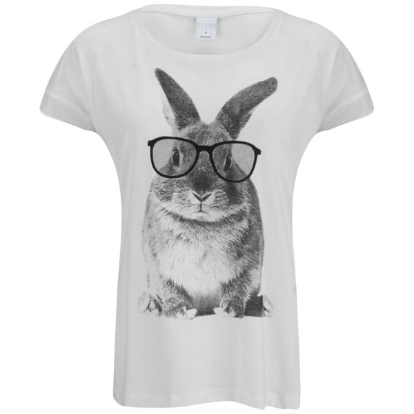 Vero Moda Women's My Pet Rabbit Top - White Womens Clothing | TheHut.com