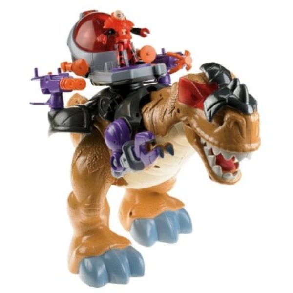 imaginext ultra t rex on off switch
