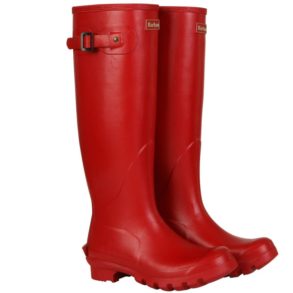 Barbour Women's Country Classic Wellington Boots - Red - Free UK ...