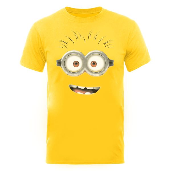 Despicable Me 2 Men's T-Shirt Minion Dave - Yellow Merchandise | Zavvi