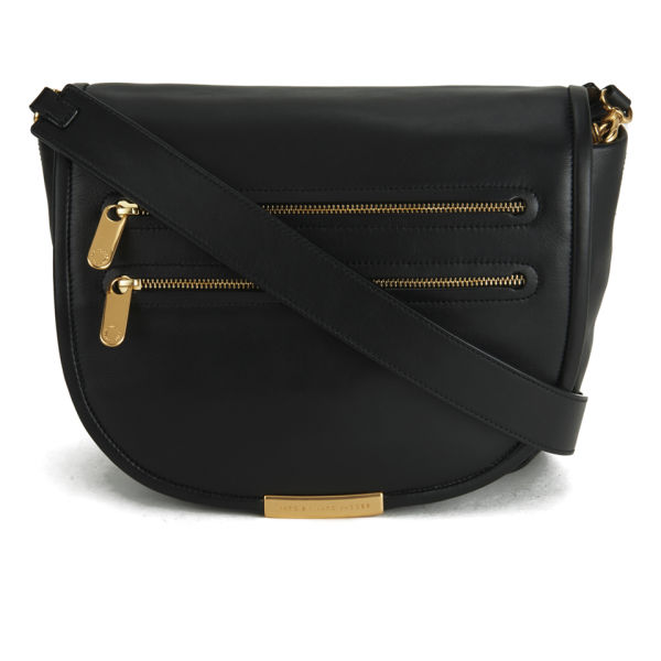 Marc by Marc Jacobs Luna Leather Large Crossbody Bag - Black - Free UK Delivery over £50