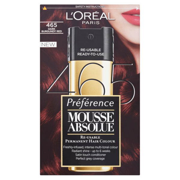  L Oreal  Paris Preference Mousse Absolue 465 Dark 