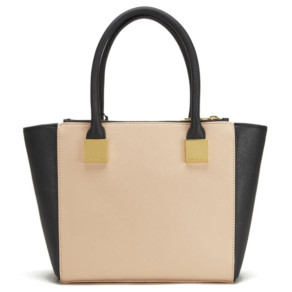 Ted Baker Crosshatch Mini Tote Bag Taupe
