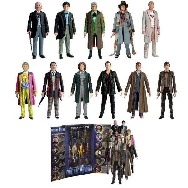 Dr Who 11 Doctors Action Figure