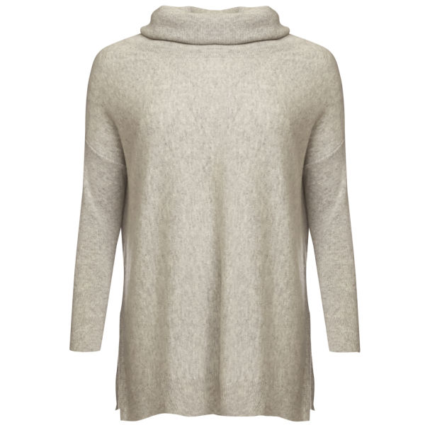 Cocoa Cashmere Women's Swing Jumper - Light Grey - Free UK Delivery ...