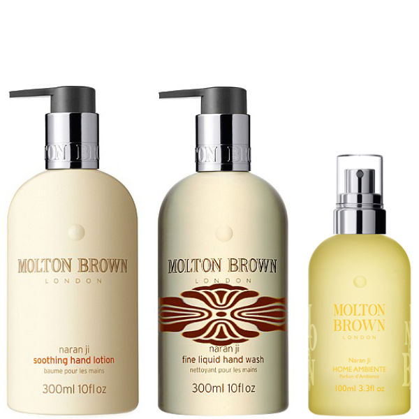 Molton Brown Golden Hand Wash & Lotion Gift Set Free Shipping