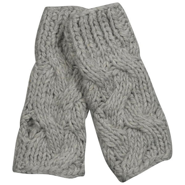 Cable Knit Handwarmers Womens Accessories | TheHut.com
