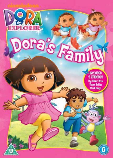 Dora The Explorer: Doras Family Triple Pack DVD | Zavvi