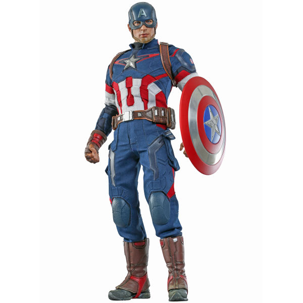 Hot Toys Marvel Avengers Age Of Ultron Captain America 16 Scale Figure Image Hot Toys Marvel Avengers Age Of Ultron Captain America 16 Scale Figure Image