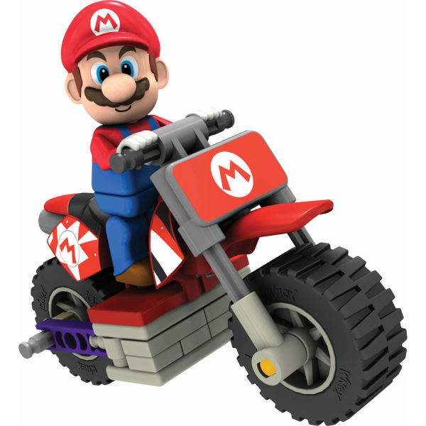 K'NEX Mario Kart Mario Bike Building Set (38001) Toys Zavvi