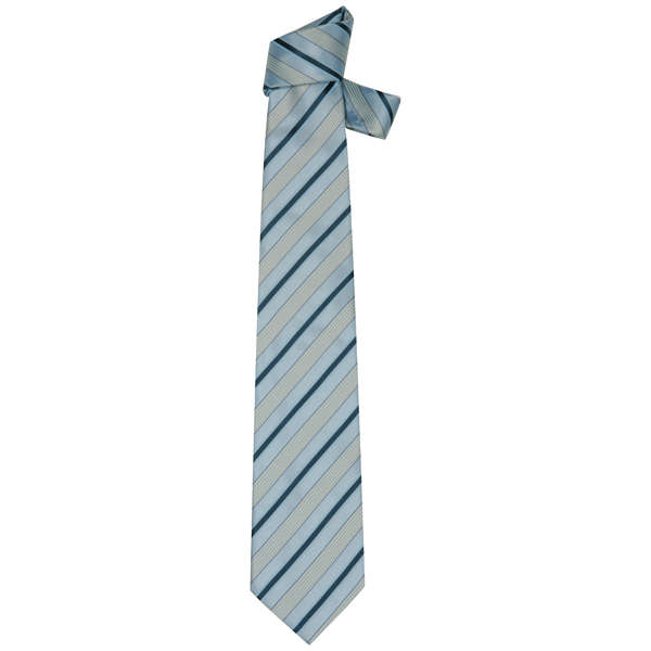 Hugo Boss Men's Italian Silk Tie - Baby Blue Clothing | Zavvi.com