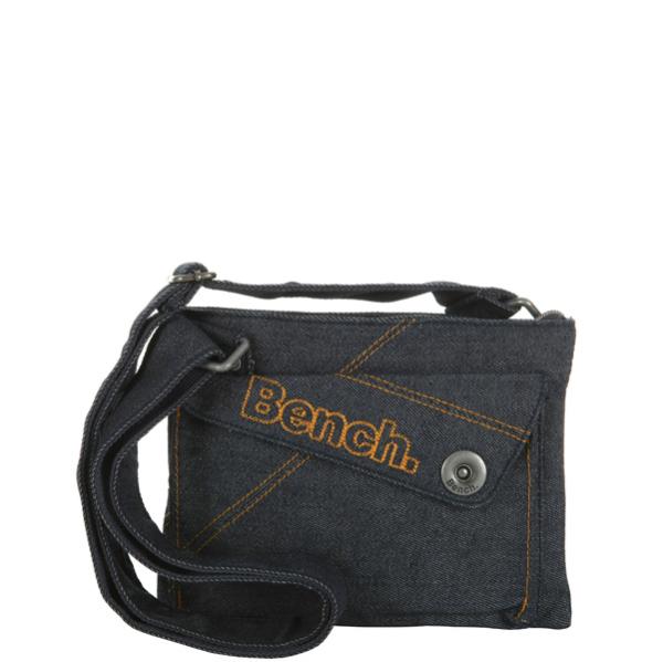 Bench Eden Ladies Denim Cross Body Bag   Blue Denim      Womens Accessories