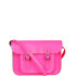 The Cambridge Satchel Company 11 Inch Fluoro Leather Satchel - Fluorescent Pink The Cambridge Satchel Company 11 Inch Fluoro Leather Satchel - Fluorescent Pink
