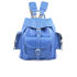Grafea Hari Medium Leather Rucksack - Smurf Blue Grafea Hari Medium Leather Rucksack - Smurf Blue