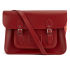 The Cambridge Satchel Company 15 Inch Classic Leather Satchel - Red The Cambridge Satchel Company 15 Inch Classic Leather Satchel - Red