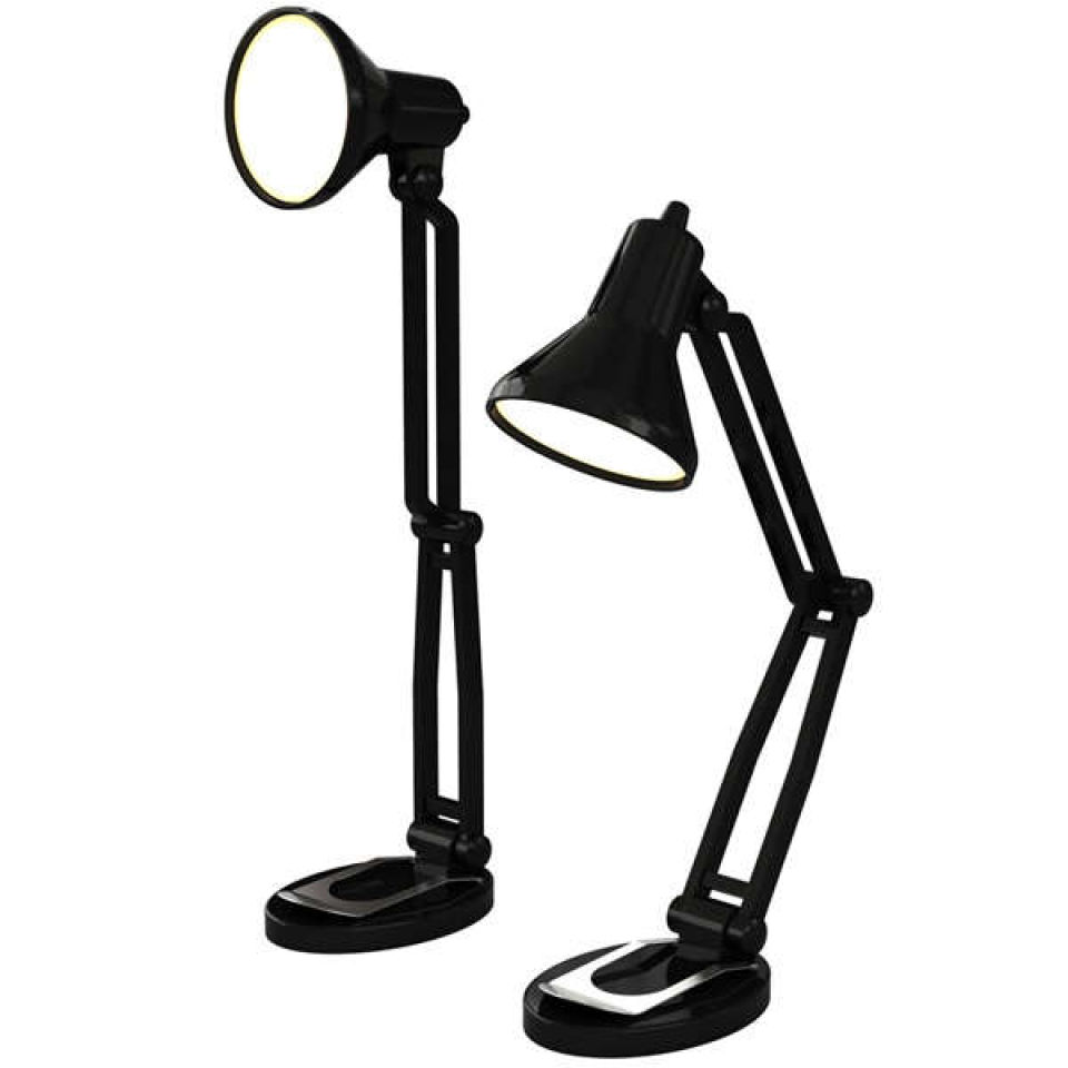 Mini Retro Style Desk Lamp Book Light Black IWOOT UK