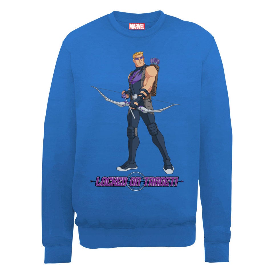 avengers target hoodie Target Marvel Locked on Men's Avengers Hawkeye Assemble