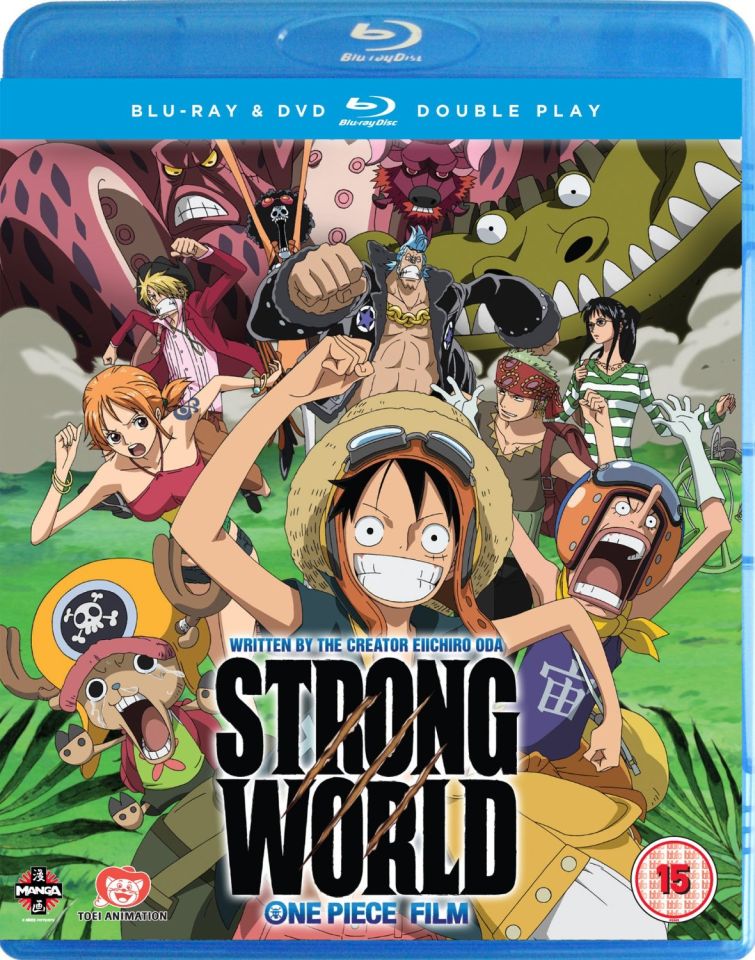 One Piece The Movie Strong World (Includes DVD) Bluray