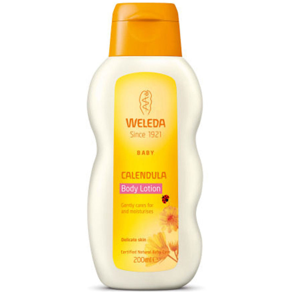 weleda baby body lotion