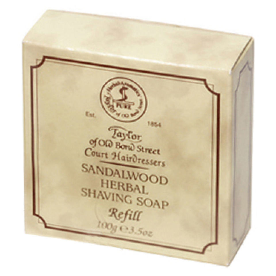 Taylor of Old Bond Street Sandalwood Shaving Soap Refill (100g) Health