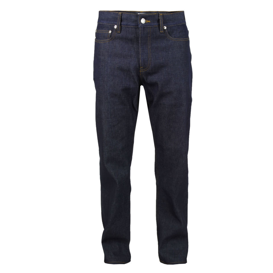 Norse Projects Men's One Raw Denim Jeans - Dark - Free UK Delivery over £50