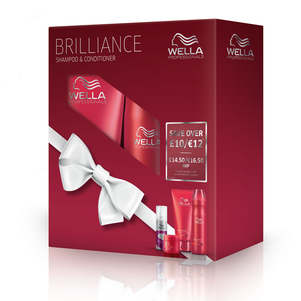 Wella Professionals Brilliance Gift Set (Save Over £11) Free Shipping