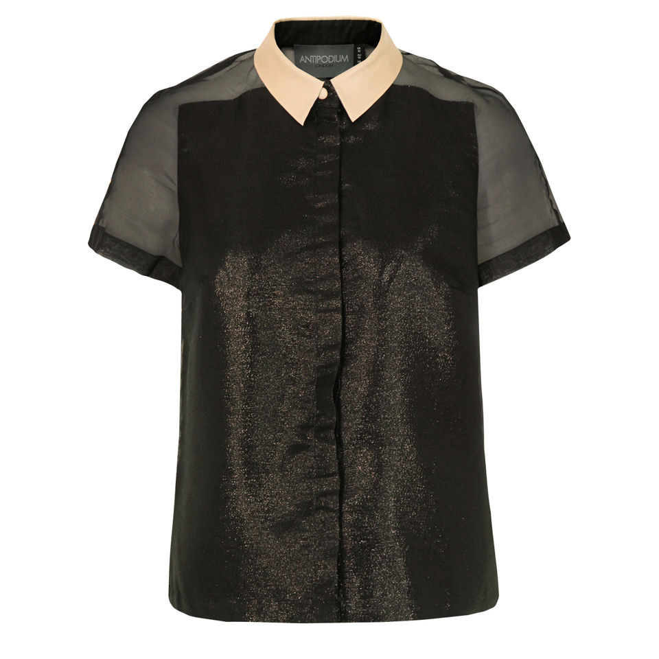 Antipodium Women's XOXO Shirt - Black - Free UK Delivery over £50