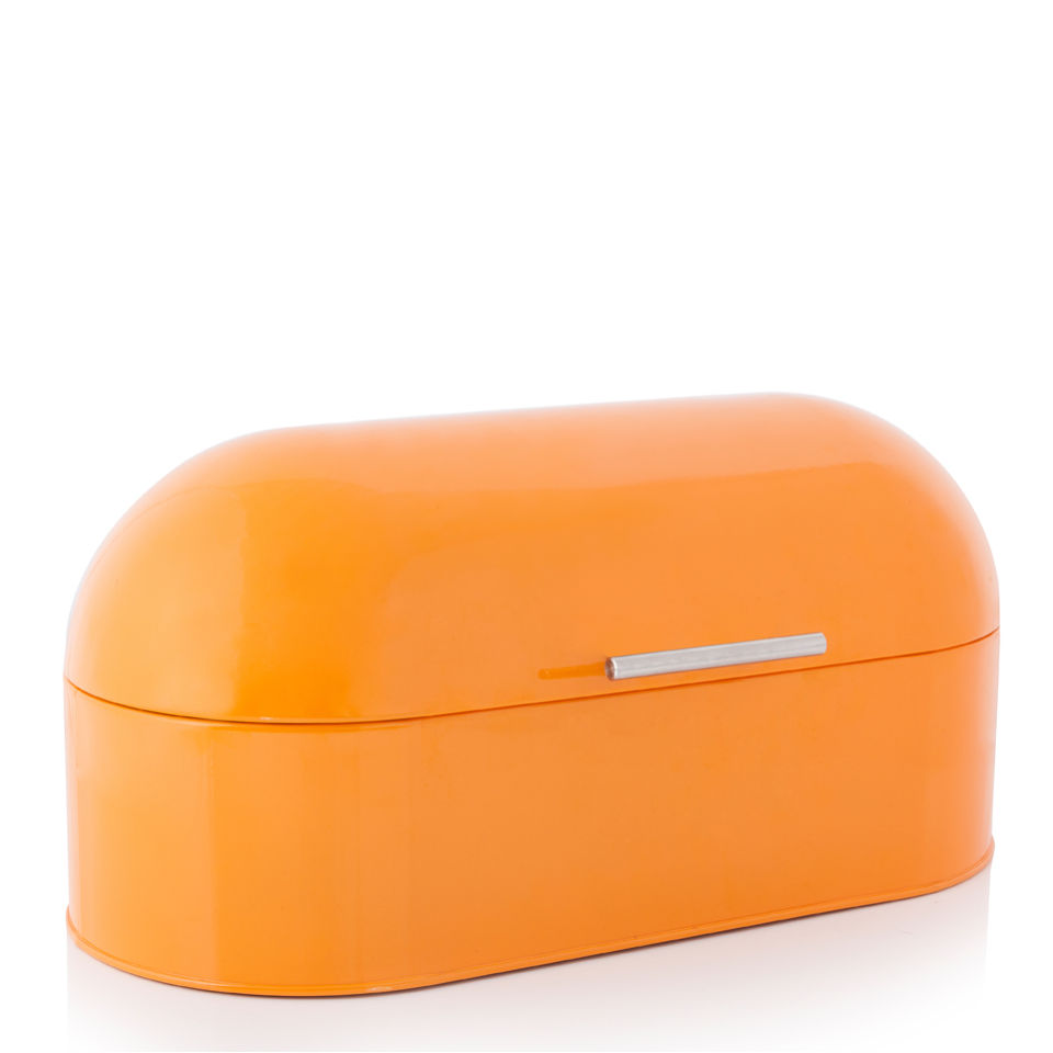 Cook In Colour Dome Bread Bin Orange Homeware