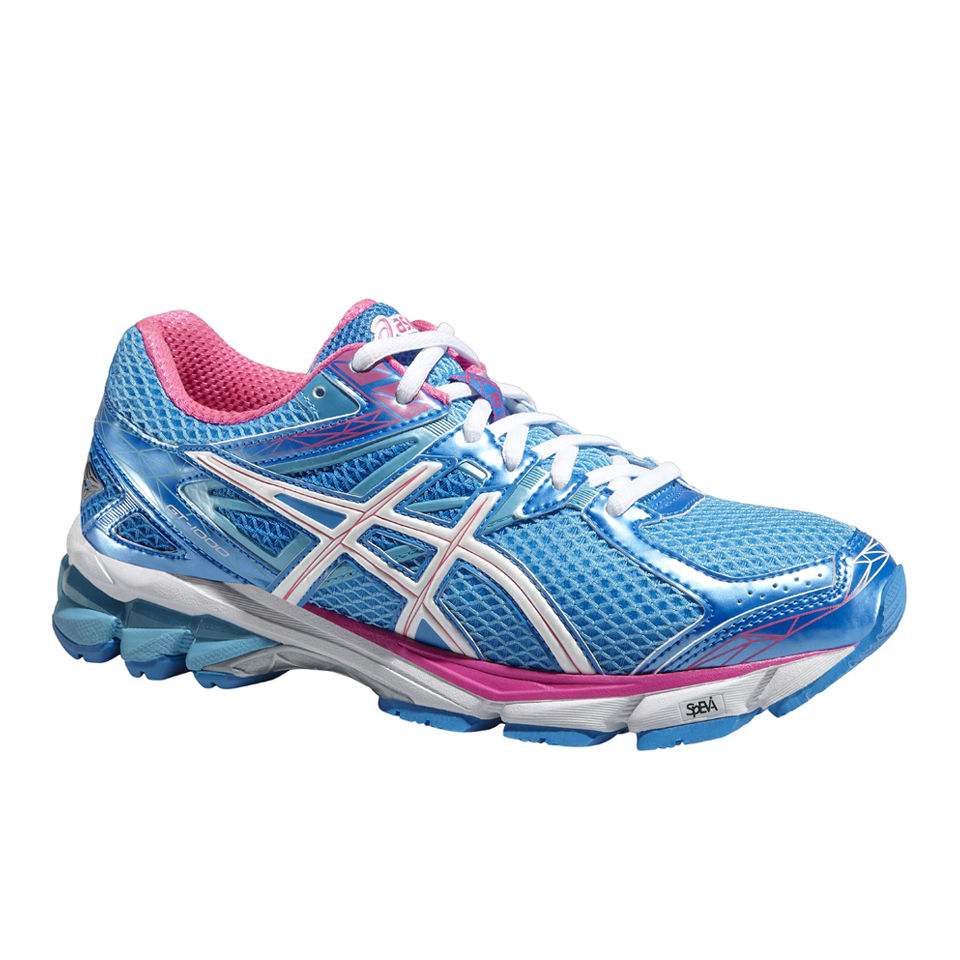 Asics Women's GT-1000 3 Structured Cushioning Shoes - Turquoise/White ...