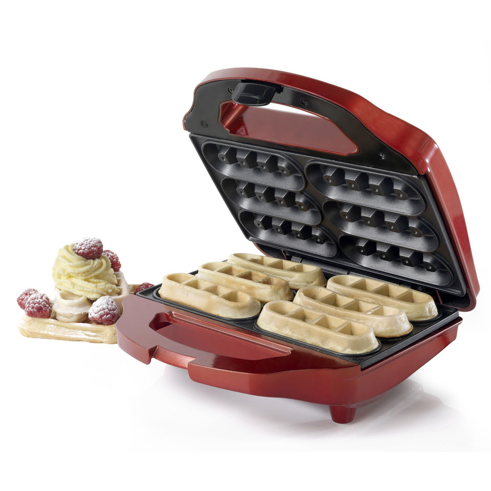 American Originals EK1628AR Waffle Maker Red Homeware