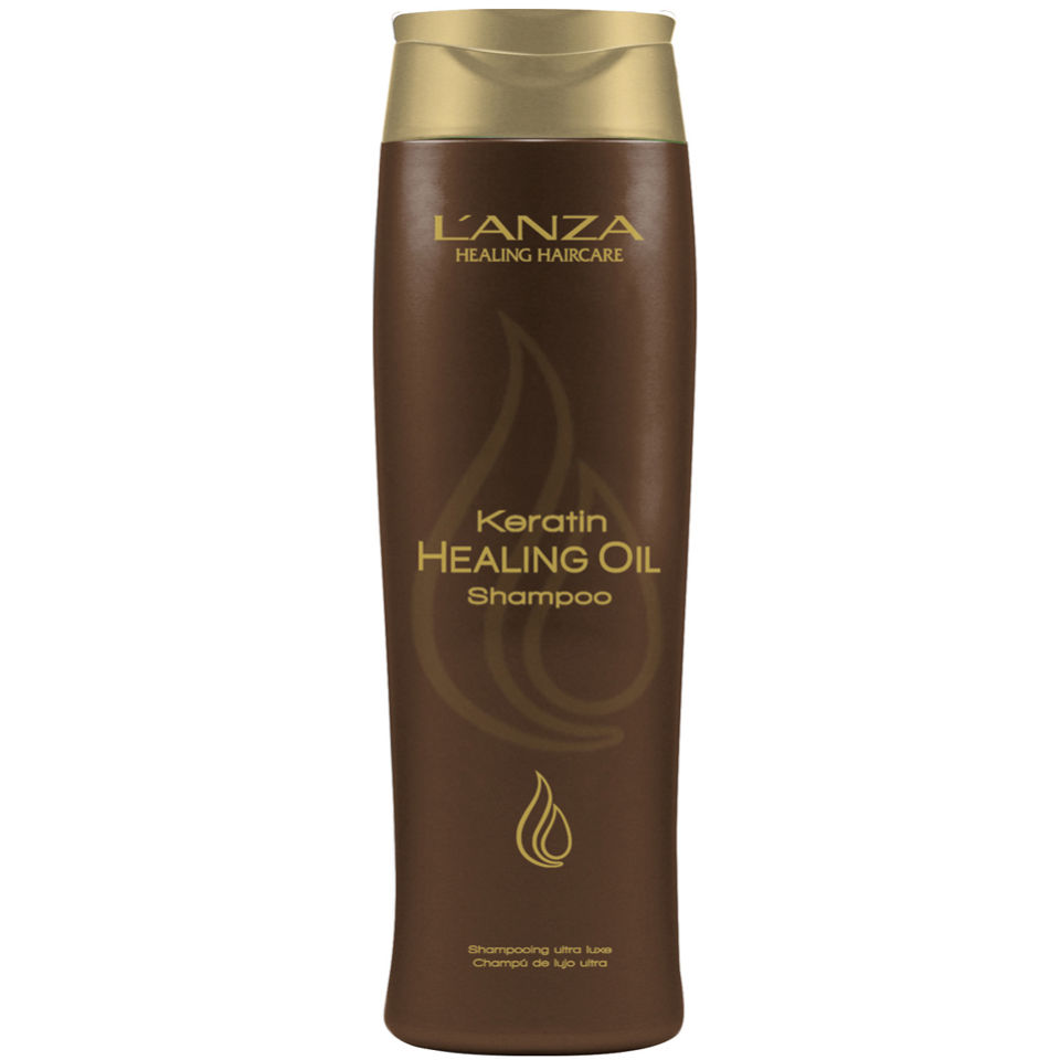 LAnza Keratin Healing Oil Shampoo 300ml Free Shipping
