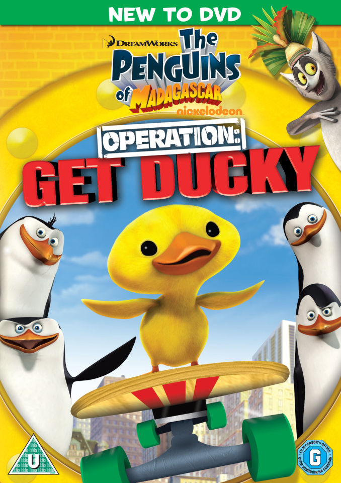 The Penguins of Madagascar Operation Get Ducky DVD Zavvi